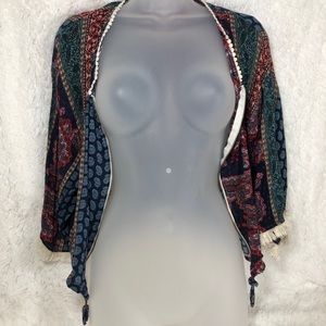 cardigan / zip up top